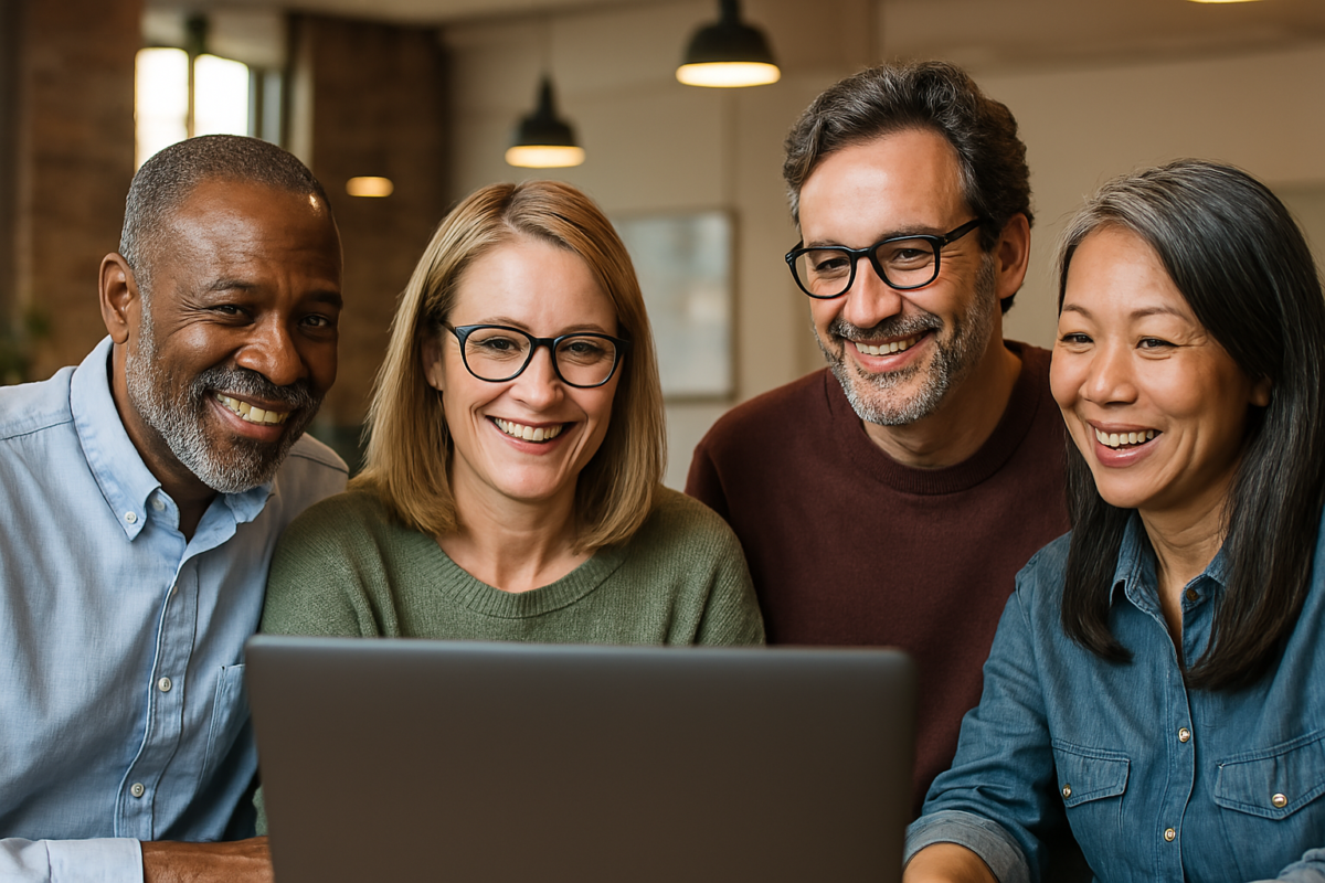Friendly online community for affiliate marketers helping each other